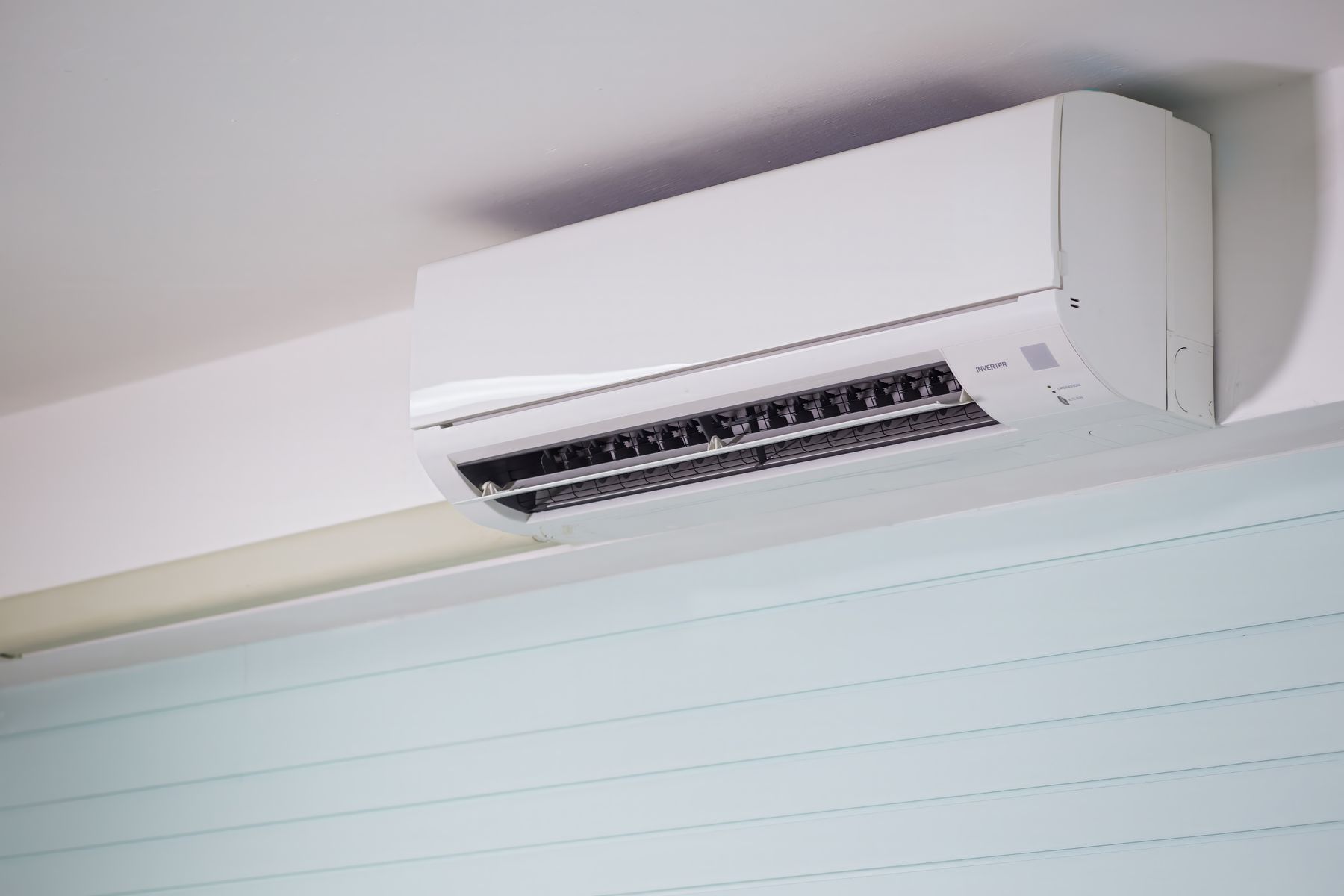 Completed split system air conditioning install