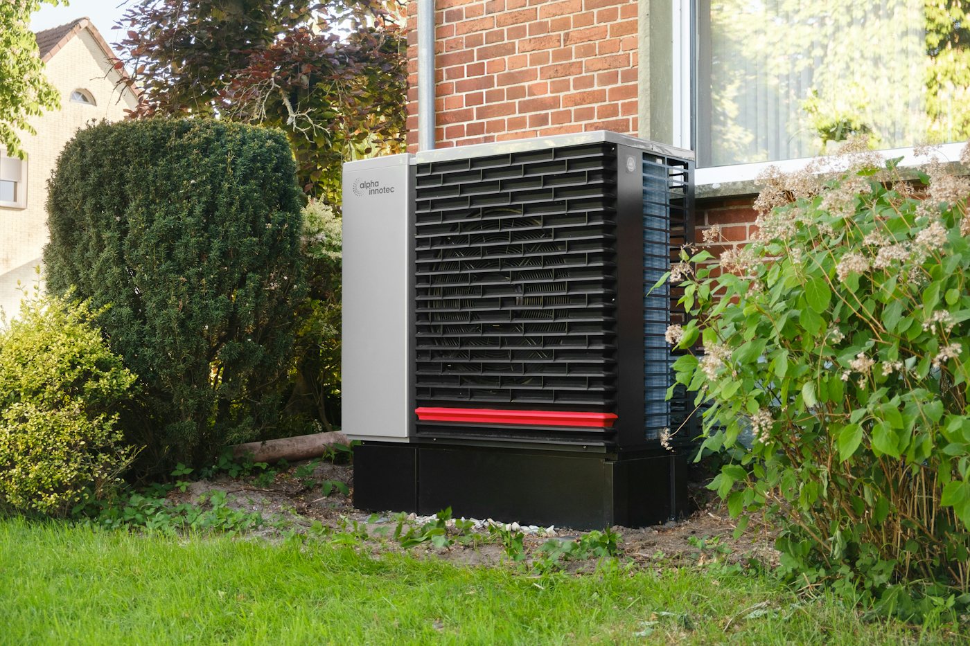 Heat pump hot water installation