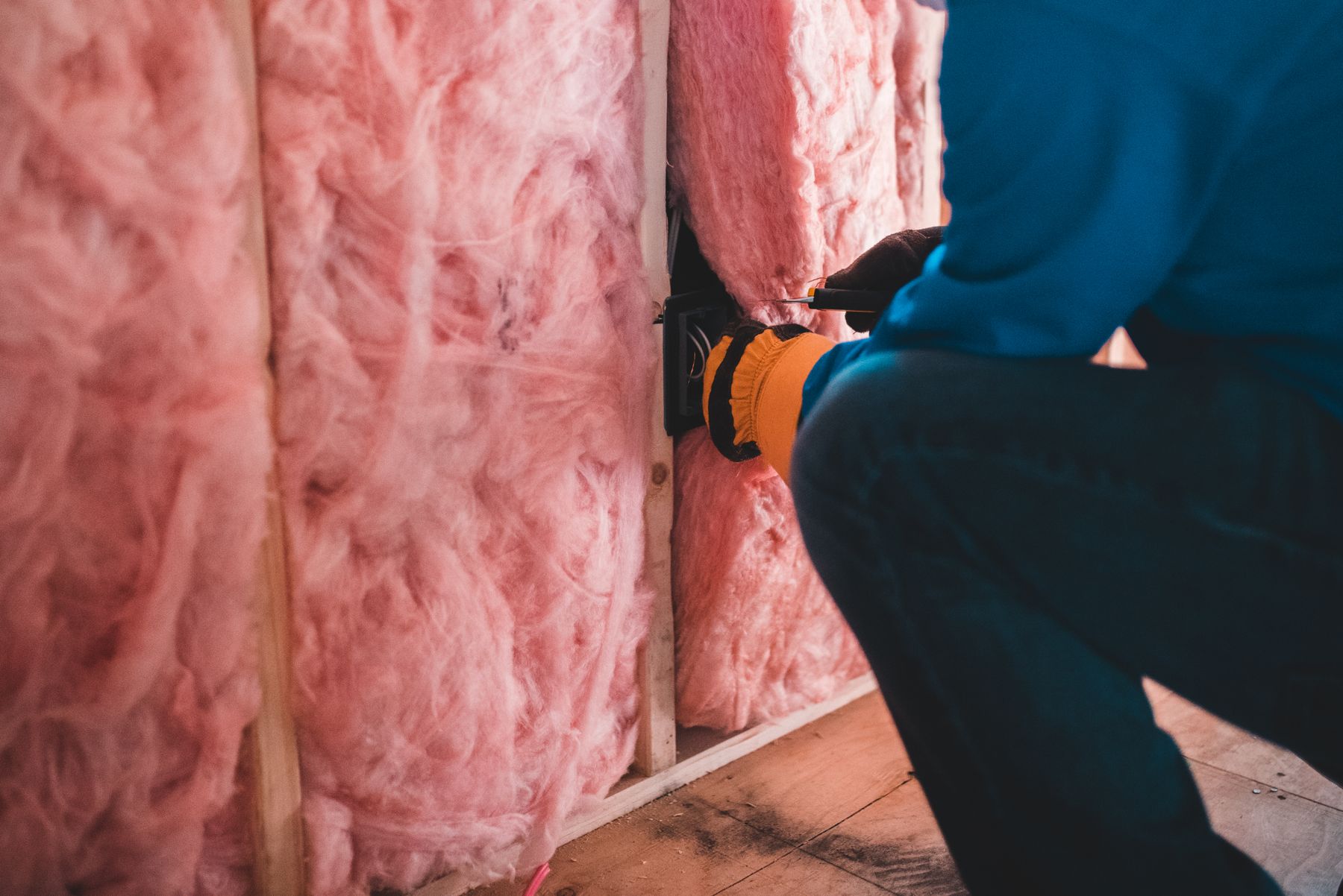 Ducted air conditioning installation
